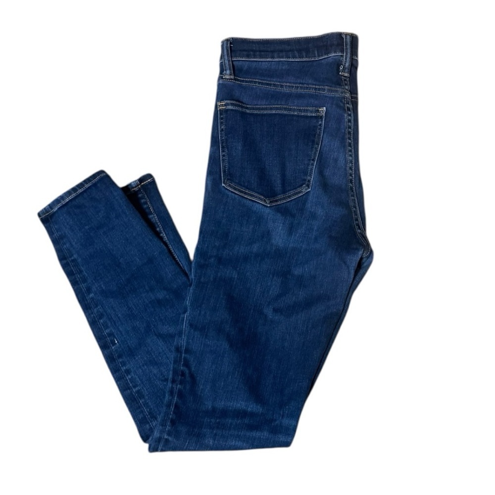 Madewell Dark Wash 9" High-Rise Skinny Jeans Size 28